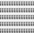 400 Pack Black Metal Bottle Opener Keychains Bulk, Tiny Beverage Opener Party by Yugada