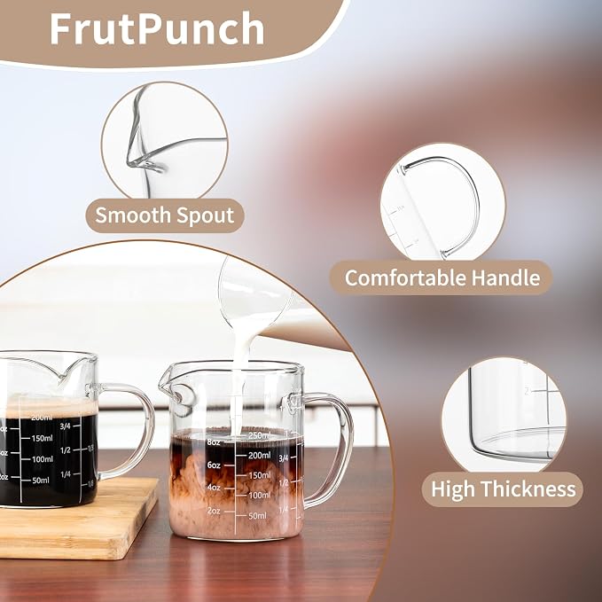 FrutPunch Glass Measuring Cup, Two-Pack - Image 5