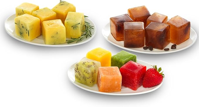 GoodCook Touch Prep and Freeze Ice Tray, 2-oz. Cubes, Stackable - Image 11