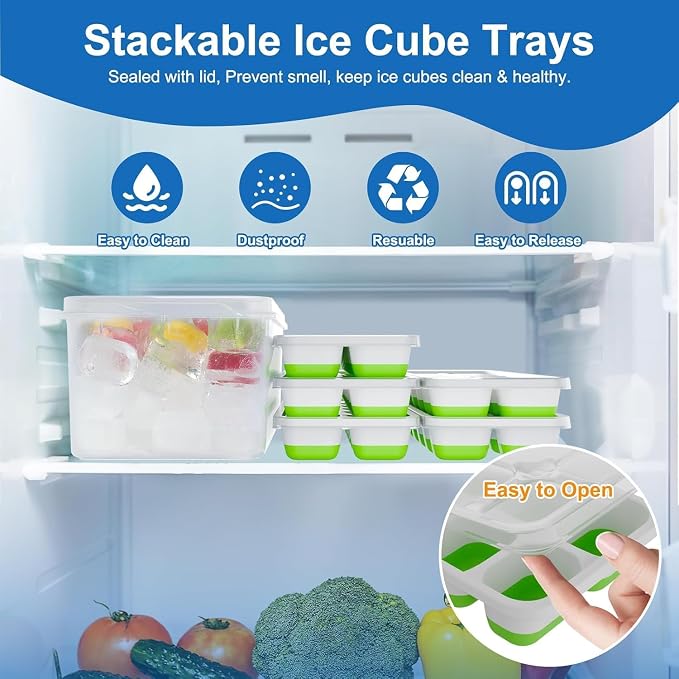 Ice Cube Trays for Freezer - Image 3