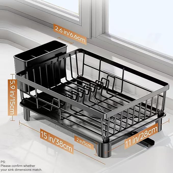 Small Dish Drying Rack, Space Saving Dish Racks - Image 7