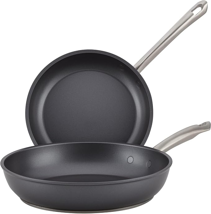 Anolon Accolade Forged Hard Anodized Nonstick Frying Pans/Skillet Set, 10 Inch - Image 10