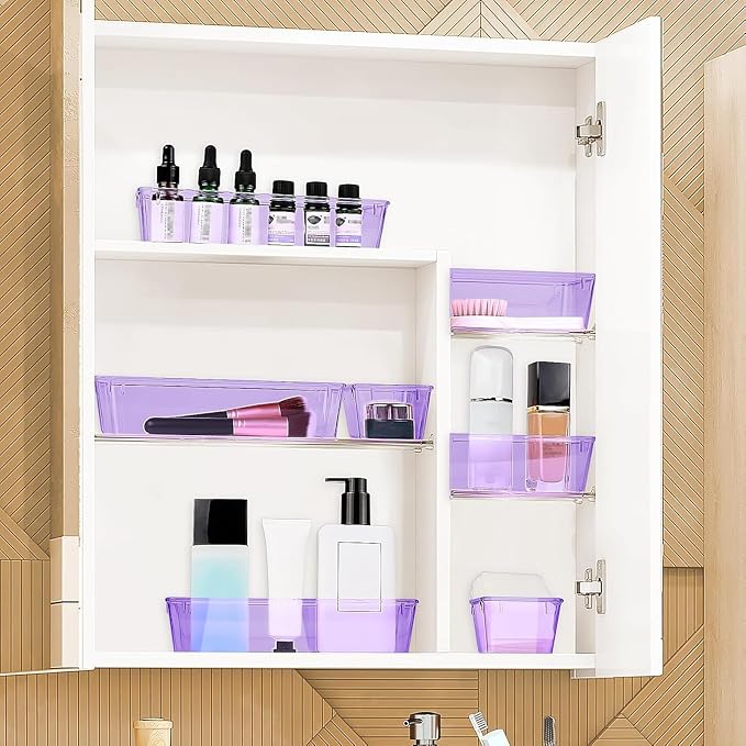 StorMiracle 16 PCS Drawer Organizer Set, 5 Varied Size Bathroom and kitchen - Image 6