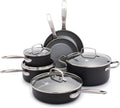 GreenPan Chatham Hard Anodized Healthy Ceramic Nonstick 10 Piece Cookware Pots by GreenPan