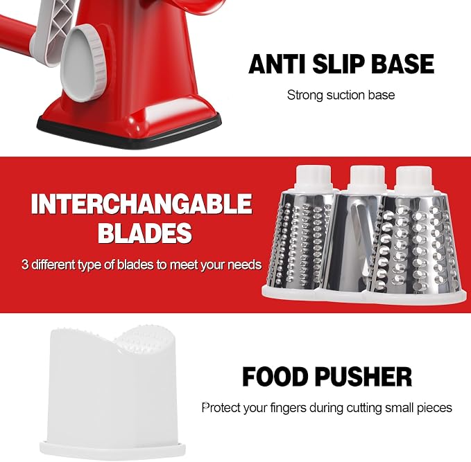 Cheese Grater Cheese Shredder - Image 6