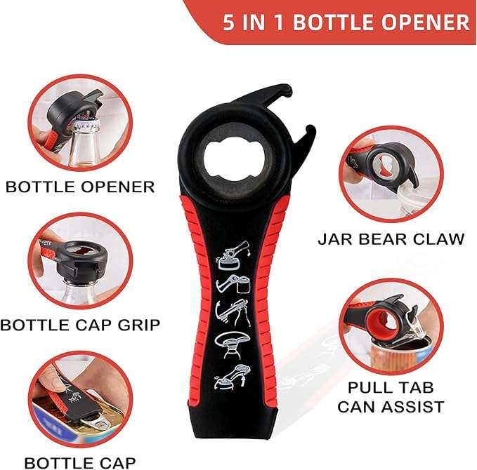 Bottle Opener for Arthritic Hand, Jar Opener for Old People, Those - Image 4