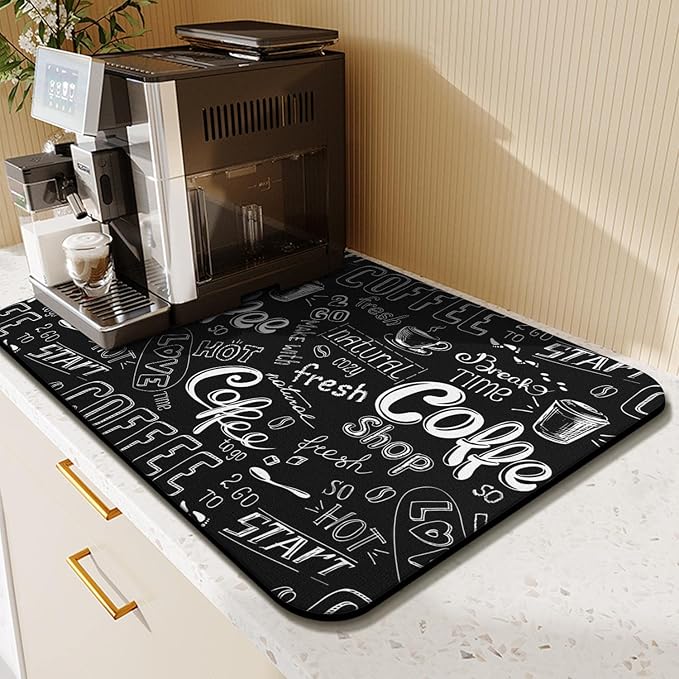 Fun Coffee Mat 23inx15in, Coffee Bar - Image 3
