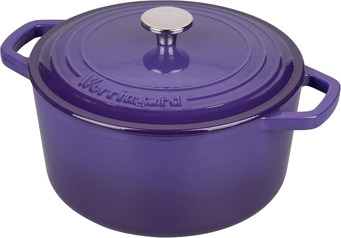 VORRINGARD Enameled Cast Iron Dutch Oven Pot - Image 7