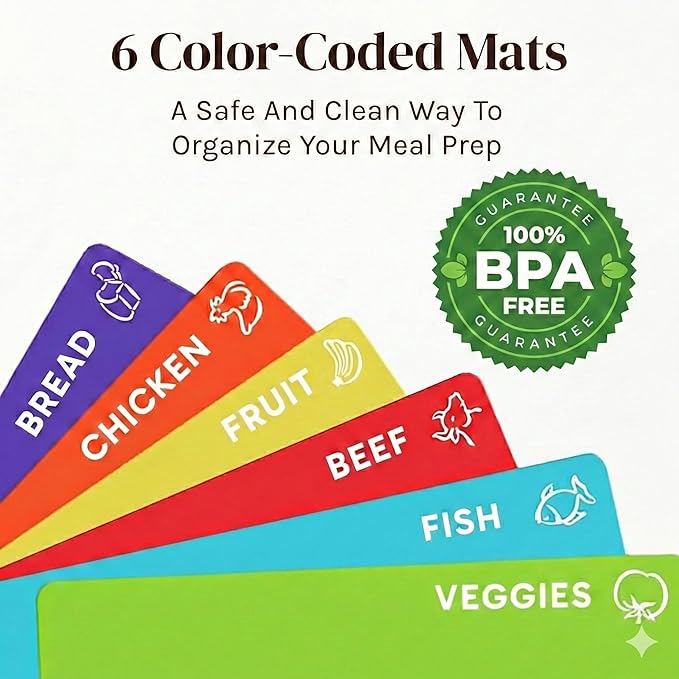 Cooler Kitchen Bamboo Wood Cutting Board Set - Image 3