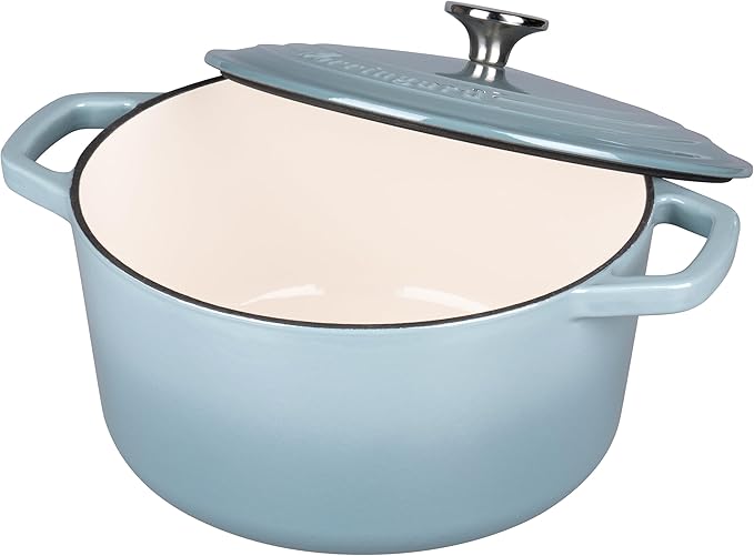 VORRINGARD Enameled Cast Iron Dutch Oven Pot - Image 5