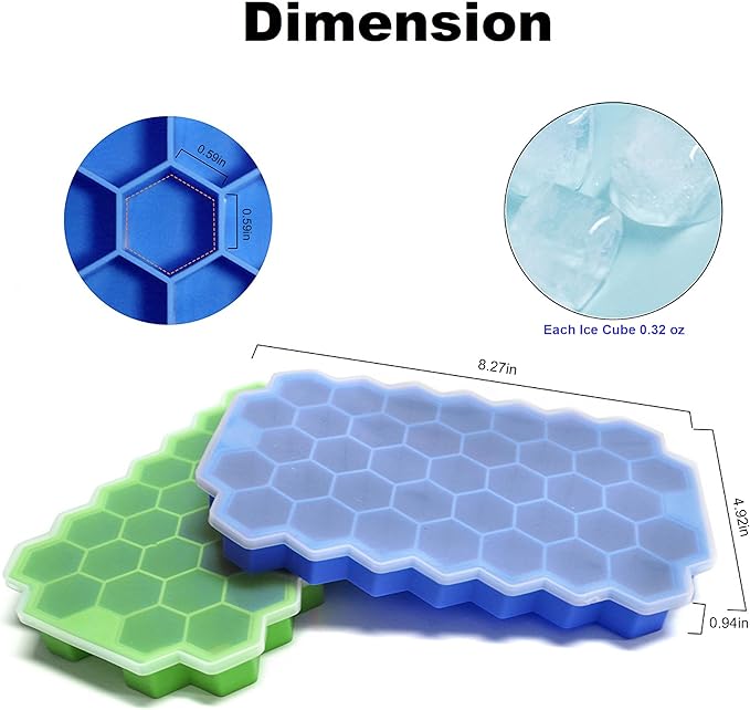 Ice Cube Trays for Freezer - Image 2
