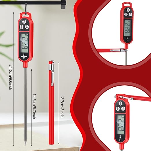 Copkim 6 Pcs Meat Thermometer Food Thermometer - Image 2