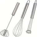 3 Packs Stainless Steel Whisk Set-Whisks by Unknown