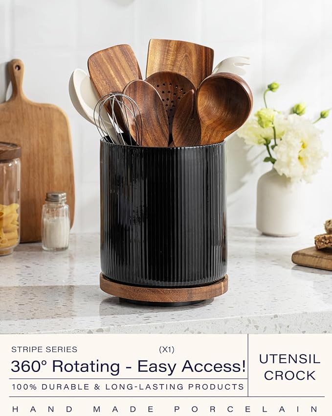 getstar Extra Large Rotating Utensil Holder - Image 2