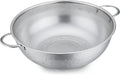 P&P CHEF Stainless Steel Colander, Micro-Perforated Food Strainer by PPCHEF
