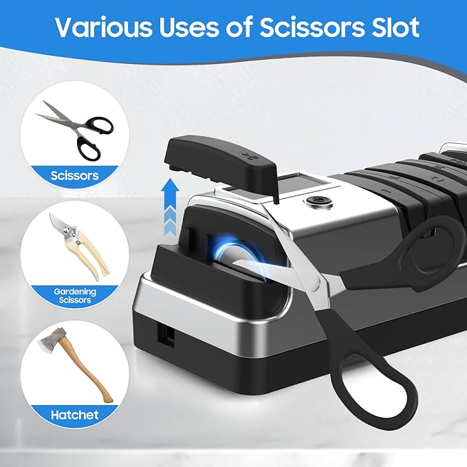 5-in-1 Electric Knife Sharpener - Image 7