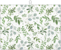 Sage Green Dish Drying Mat for Kitchen Counter Microfiber Absorbent, Spring by Vodbne