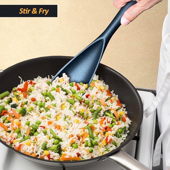 Silicone Spatula Spoon, Seamless Design, Safe - Image 6