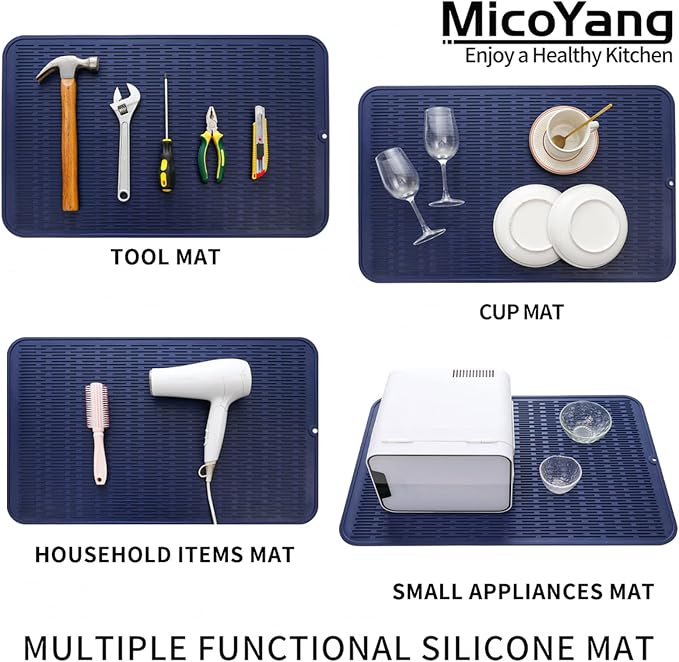 MicoYang Silicone Dish Drying Mat - Image 3