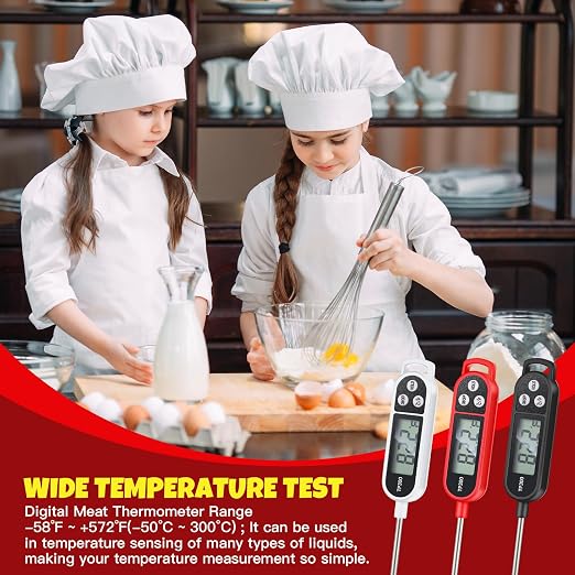 Copkim 6 Pcs Instant Read Meat Thermometer - Image 8
