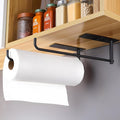 SUNTECH 2 Pack Paper Towel Holder Under Cabinet, Adhesive or Drilling Paper by Suntech