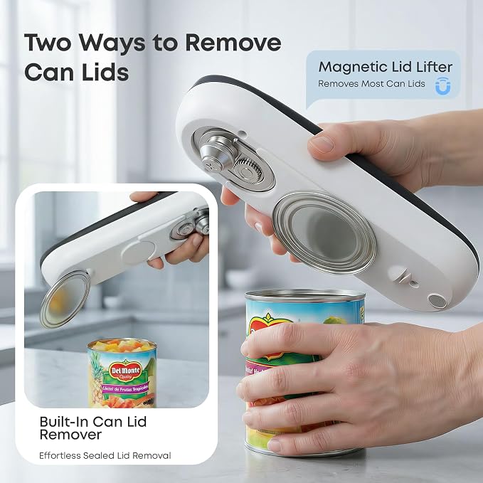 Electric Can Opener, Rechargeable Automatic Can Opener - Image 6