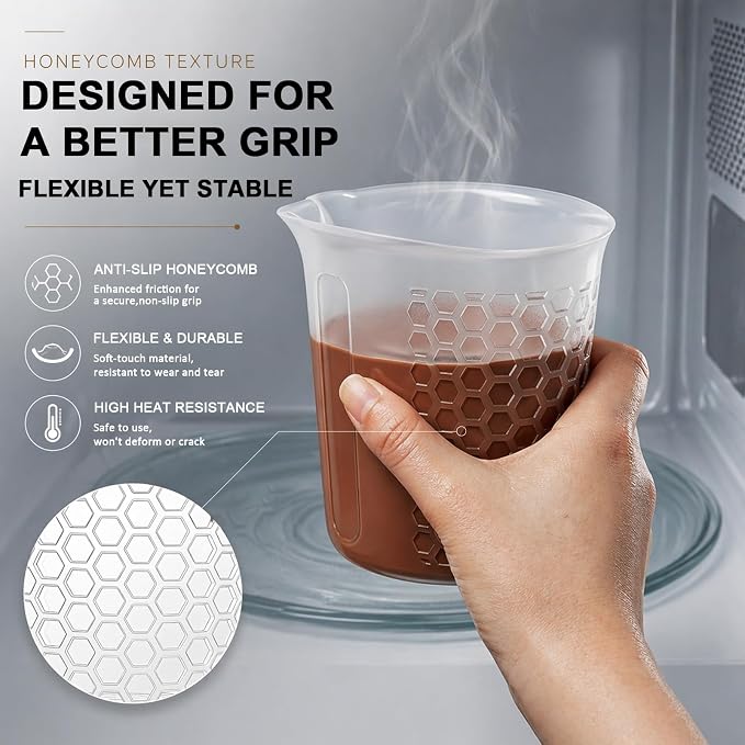 Palksky Silicone Measuring Cups Set - Image 3