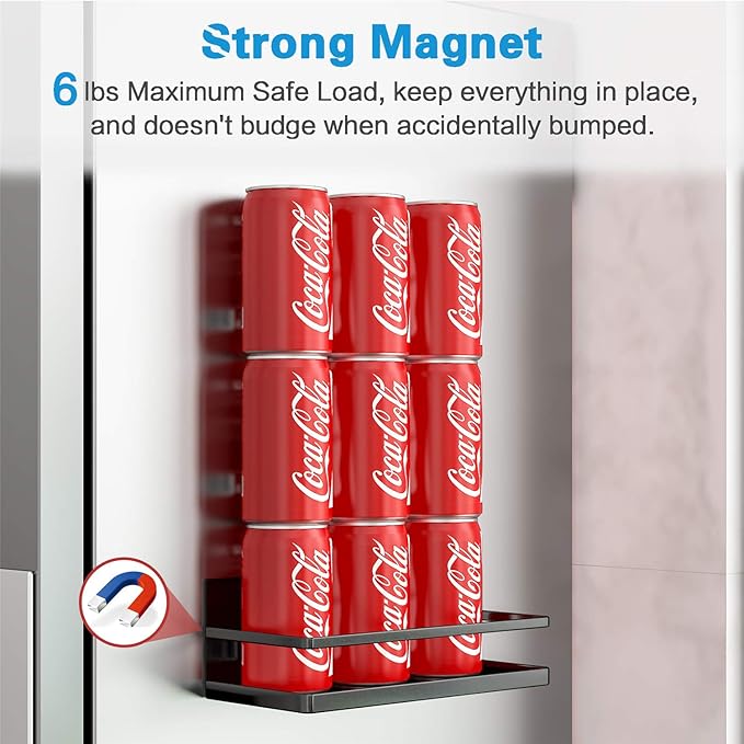 Magnetic Spice Rack, Strong Magnetic Shelf - Image 3