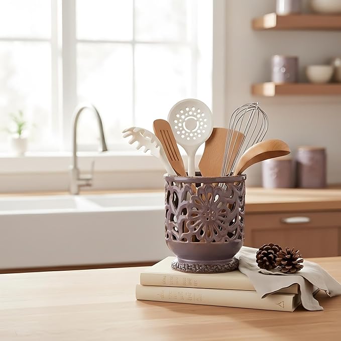Farmhouse Kitchen Utensil Holder - Image 6