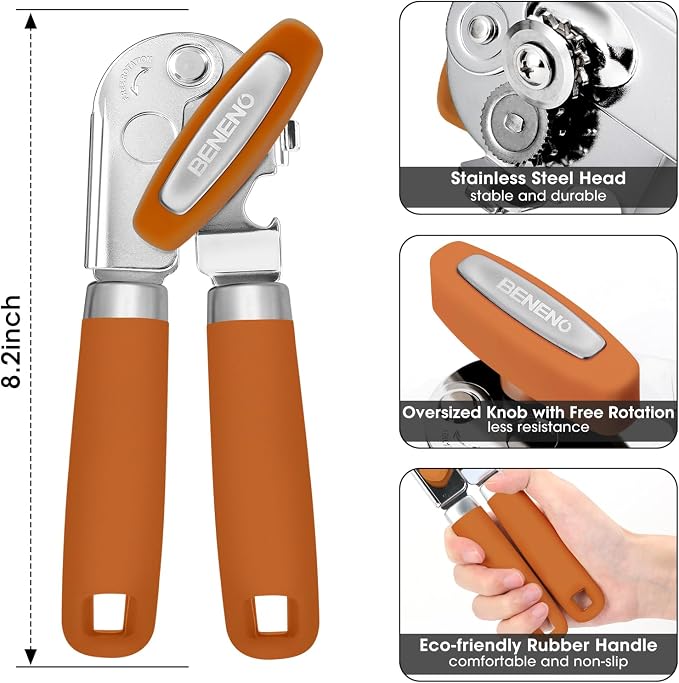 Beneno Heavy Duty Hand Can Opener Manual - Image 2