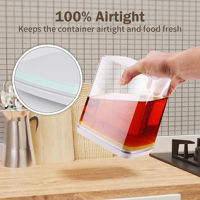 Melovom Pop Food Storage Containers Airtight Food Storage Containers Set - Image 4