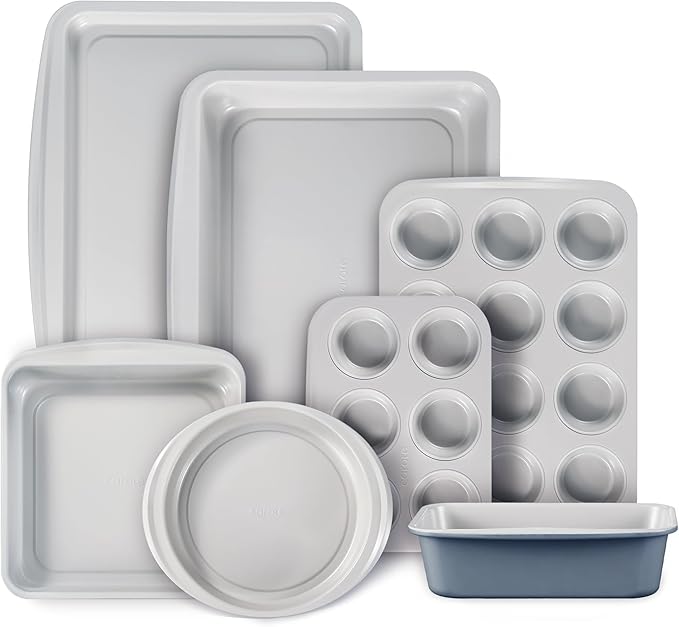 CAROTE 7-Piece Nonstick Stackable Baking Pans Set by CAROTE