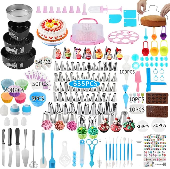 Cake Decorating Kit, Cake Baking Set Tools by Unknown