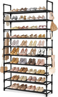 LANTEFUL Tall Shoe Rack 10 Tier Shoe Organizer Large Shoe Shelf by LANTEFULforTidyingHouse