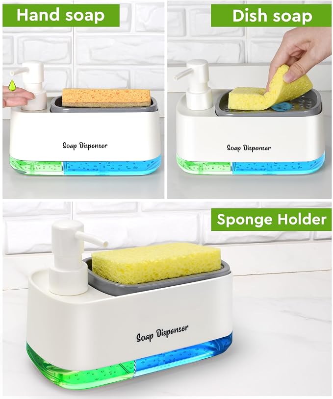 Hand and Dish Soap Dispenser Set - Image 2