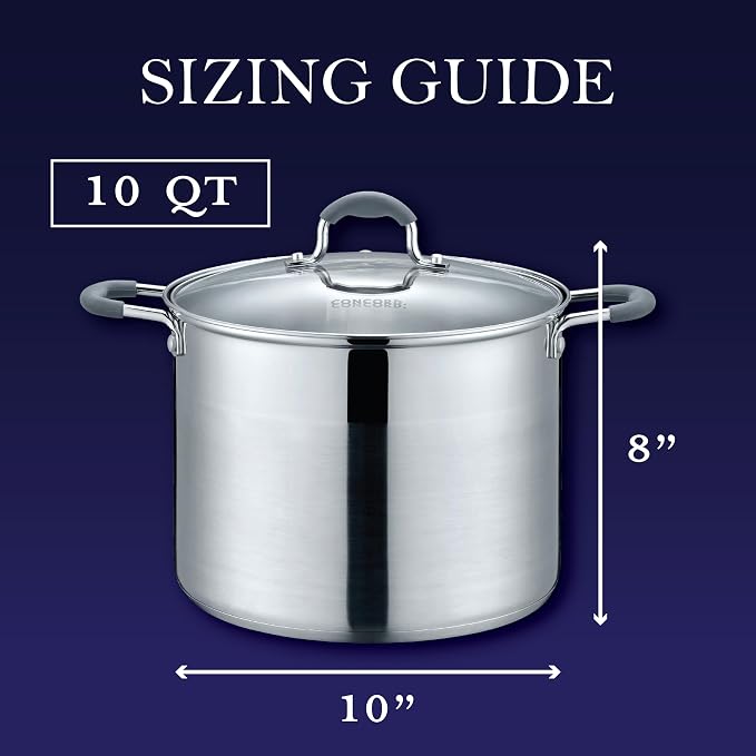 CONCORD Stainless Steel Stock Pot - Image 2