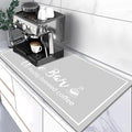 Findosom Dish Drying Mat, Cuttable Drying Mat by Findosom
