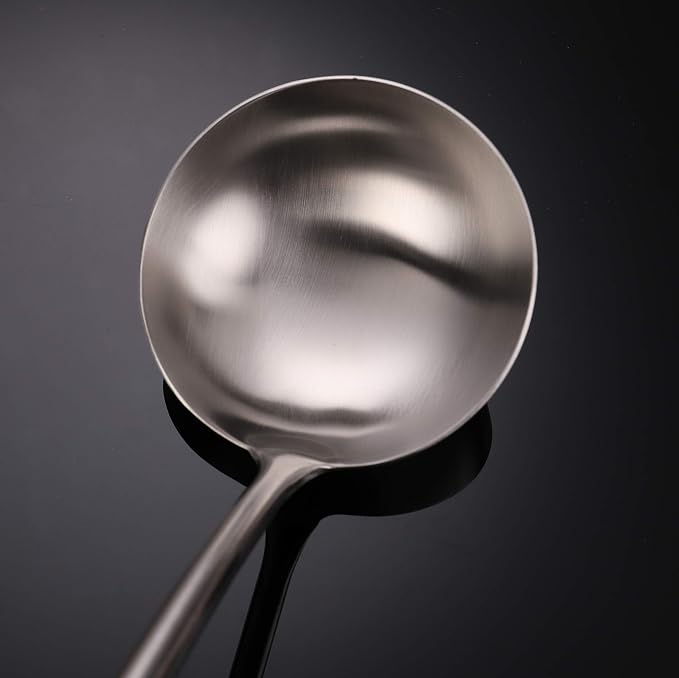 FJNATINH Wok Spatula and Soup Ladle Set - Image 5