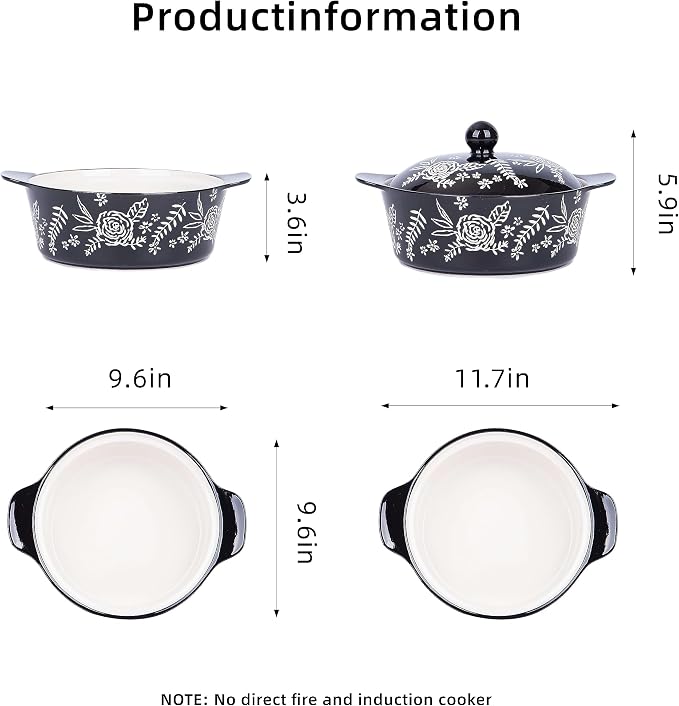 Casserole Dish With Lid Casserole Dishes - Image 7