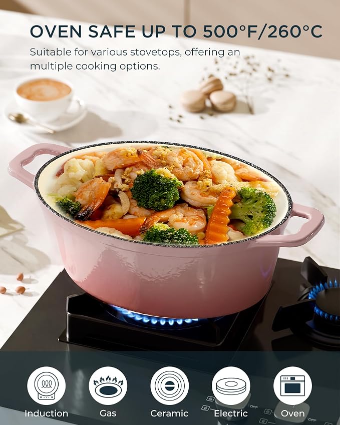 Enameled Cast Iron Dutch Oven - Image 6