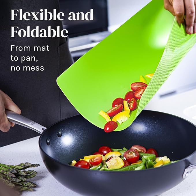 Extra Thick Flexible Cutting Board Mats Set of 6 - Image 2
