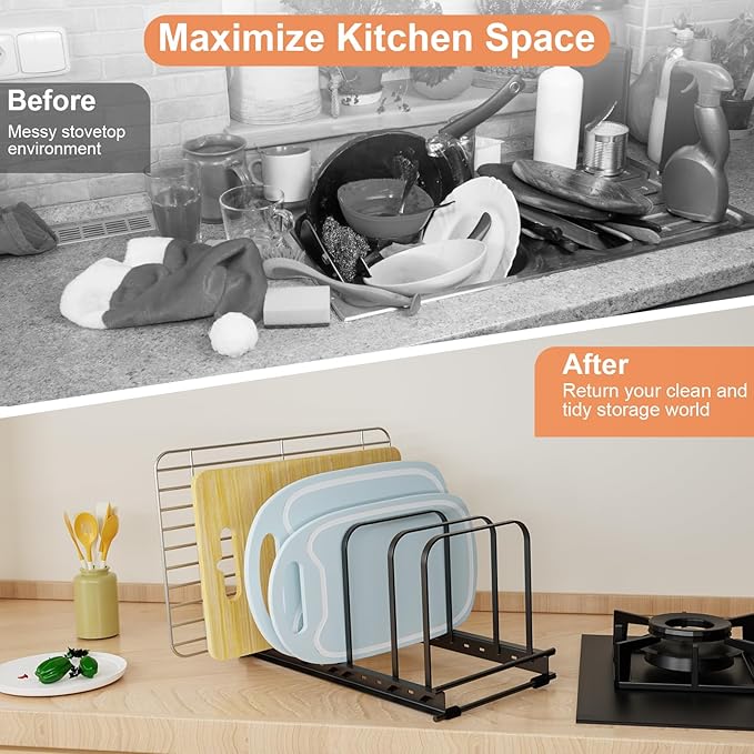 TEAMOLA Cutting Board Organizer - Image 5