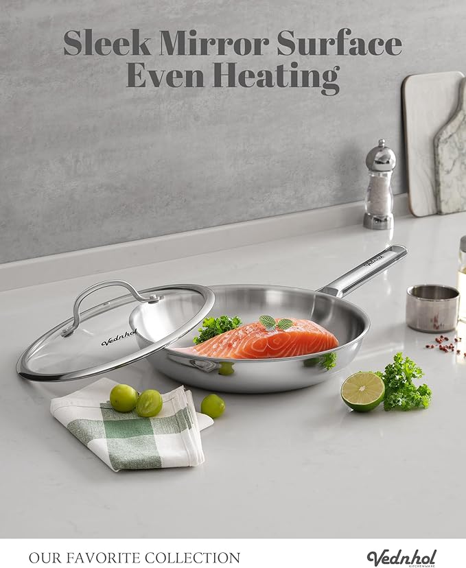 Stainless Steel Frying Pan Set - Image 3