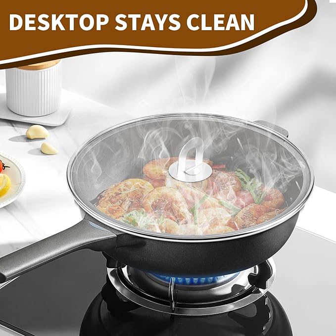 4-Pack Splatter Screens for Frying Pan - Image 7