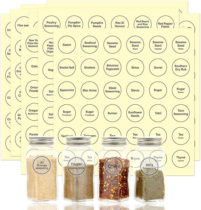 Spice Labels by LOPUROExquisiteAccessories