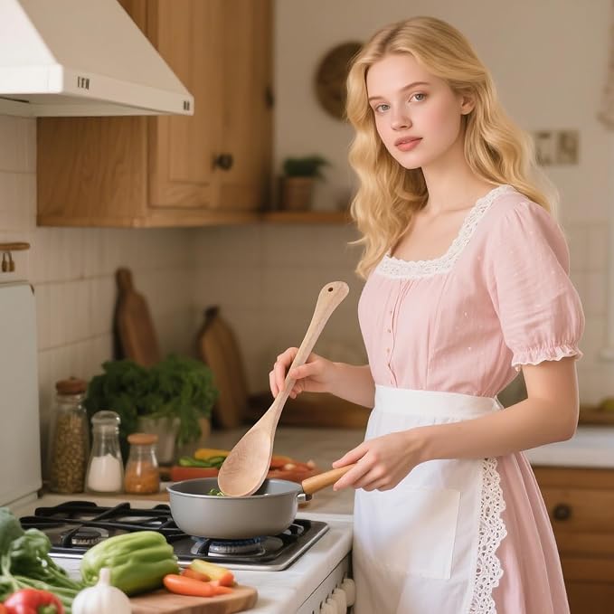 Wooden Cooking Spoon Extra Large Wooden Spoons - Image 5