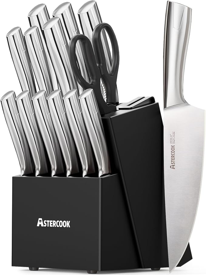 Astercook Knife Set, Kitchen Knives Set by Astercook
