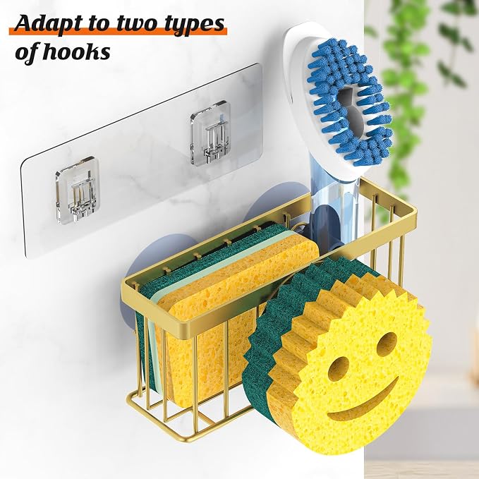 MURLONG Sponge Holder Smiley Face, Sink Caddy - Image 3