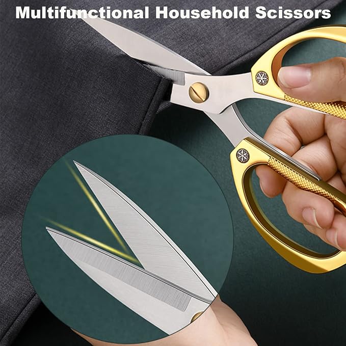 Stainless Steel Heavy Duty Kitchen Scissors - Image 7