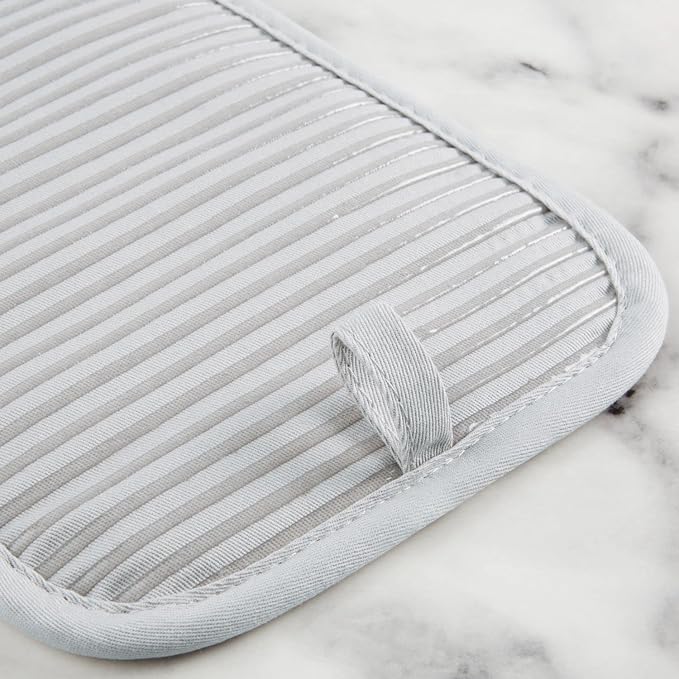 KITCHENAID Quilted Cotton Terry Cloth Oven Mitt, Pot Holder, Kitchen Towel - Image 6